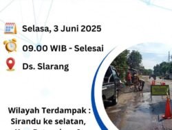 Desa Slarang Bakal Alami Perbaikan PVC 16 Inch, Ini Dampaknya