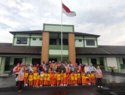 Kunjungan Edukatif: Anak-Anak PAUD SPS Rumah Pintar Mengenal TNI di Kodim 0711 Pemalang