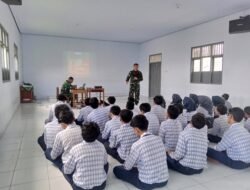 Pembinaan Karakter Siswa MTS Ihsaniyah: Koramil 10/Moga Berikan Contoh yang Baik