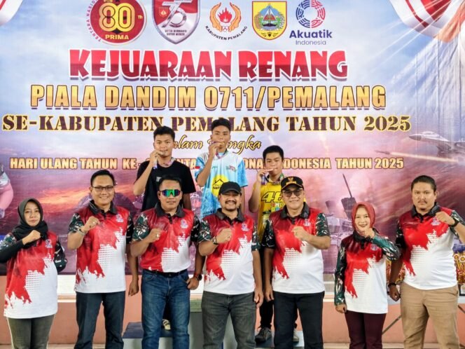 
					Ratusan Atlet Muda Berlaga di Kejuaraan Renang Piala Dandim Pemalang 2025