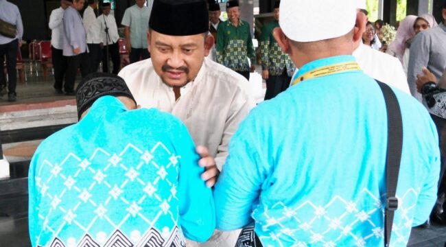 Ratusan Jemaah Haji Pemalang Tiba di Tanah Air, Bupati Anom: Semoga Menjadi Haji Mabrur