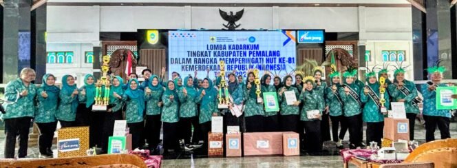 
					Sukses Tim PKK Comal Juara Lomba KADARKUM Pemalang, Raih Nilai Tertinggi