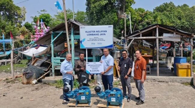 BRI Cabang Pemalang Dukung Nelayan Lombang Jaya dengan Mesin Perahu dan Bantuan Usaha