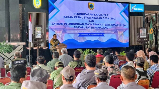 
					Peningkatan Kapasitas BPD dan Satlinmas Bersama Pemkab Pemalang