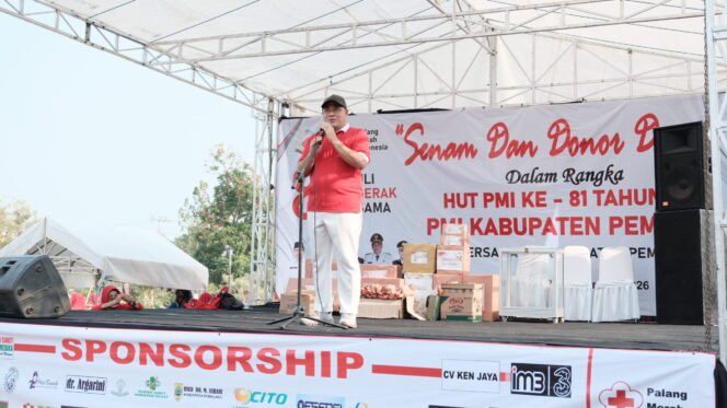 
					Meriahkan HUT ke-81 PMI Pemalang Dengan Senam dan Donor Darah